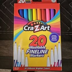 X20 Fineline Markers. New