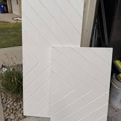 Herringbone Cabinet Doors Two Different Sizes