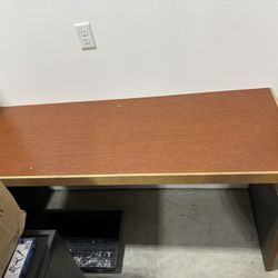 Wood desk