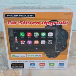 Power Acoutstik Digital Car Stereo Receiver, BRAND NEW NIB