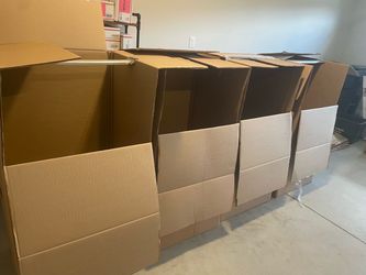 Free boxes and wardrobe boxes