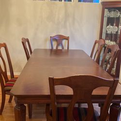 Table and 6 Chairs