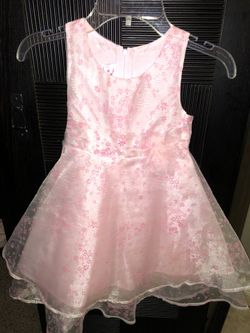 Designer dress girl size 4