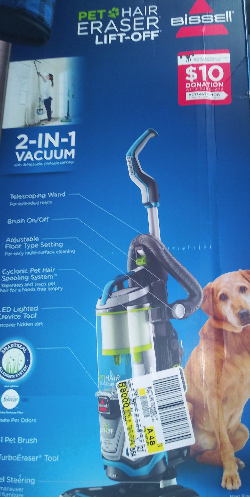Bissell vacuum $100 firm