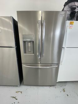 New Frigidaire Gallery 36” 28 Cu Ft Standard Depth Refrigerator with Dual Ice Maker