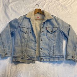 Vintage Levi’s Fleece Jean Jacket Sz 40 