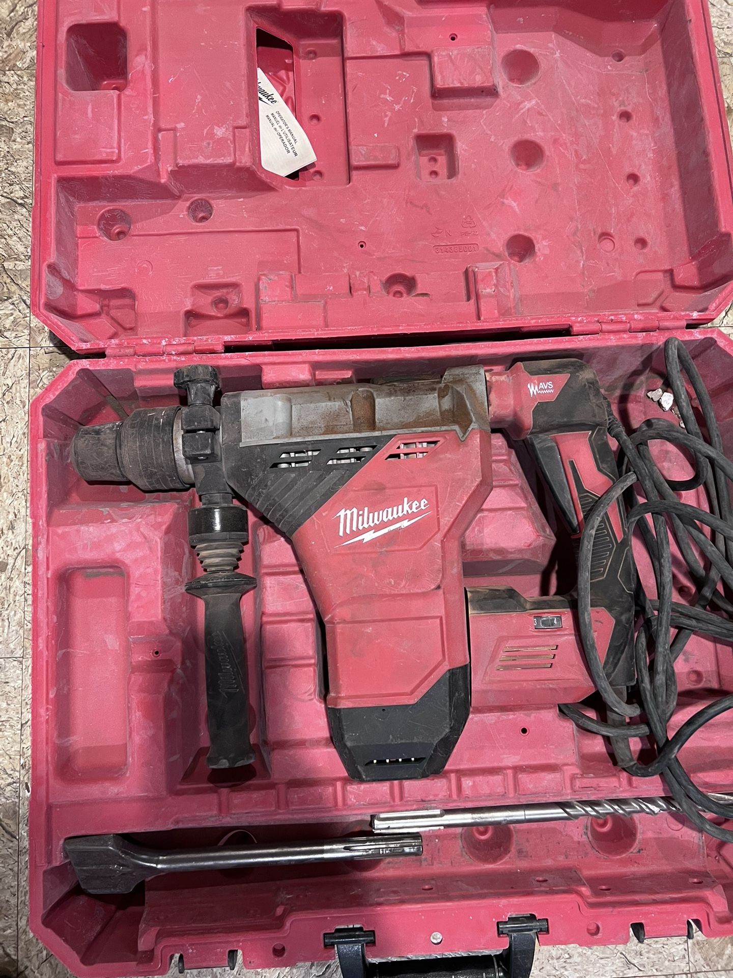 milwaukee sds-max 5546-21 Hammer Drill