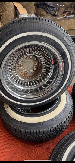 Set of 13”s wire wheels