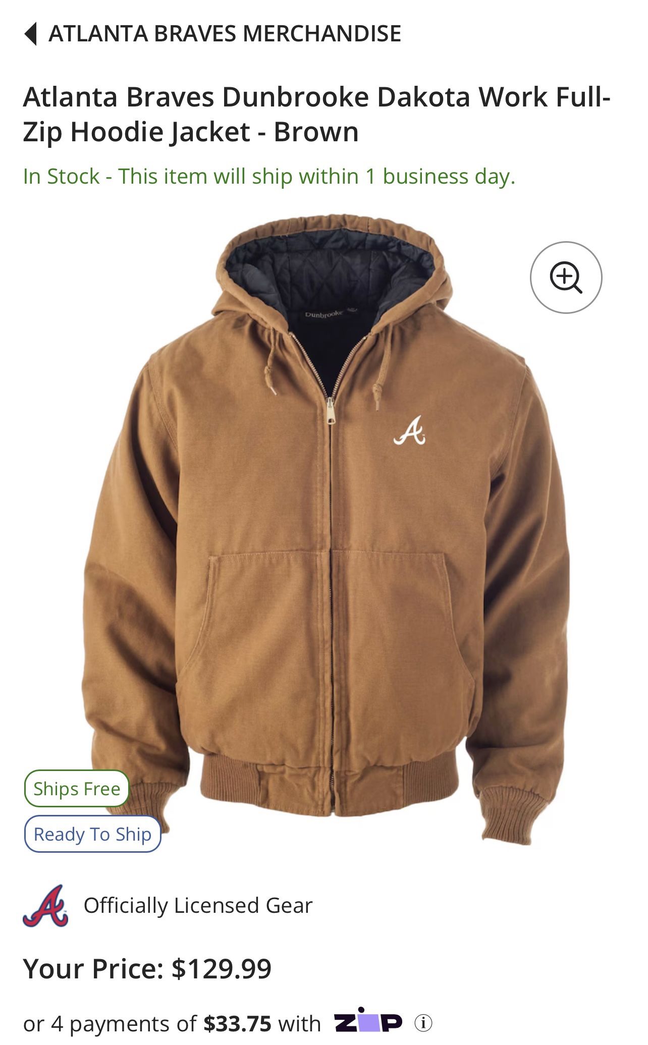 Atlanta Braves Hoodie/Jacket
