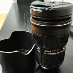 Nikon lens 24-70mm 2.8G AF-S ED Nano Coating