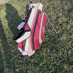 Top flite women’s pink golf bag