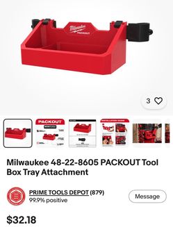 Tools box tray Milwaukee