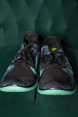 Nike Free Rn Flyknit 2016 Aqua Women's 10
