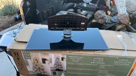 Samsung glass tv stand