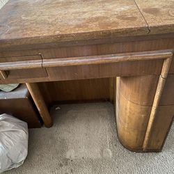 Antique Singer, Sewing Machine Desk