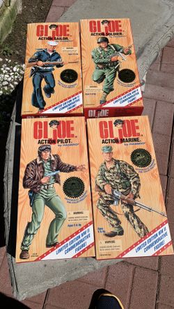 Limited Edition Hasbro’s Actions Figures .. Rare 