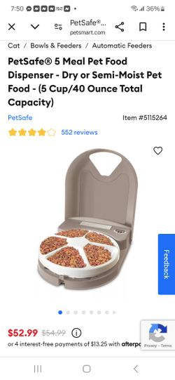 Pet Feeder 5 Meals