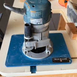 1617 Bosch Router With Rockler Table