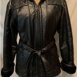 Wilson’s Leather Jacket Black Women’s Size Medium