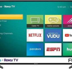 43’ Hisense 4k Ruku TV