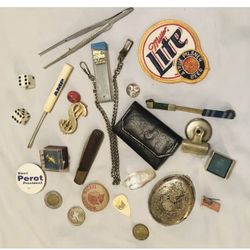 25 Pieces Of Vintage Junk Lot Items