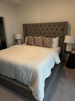 Cal King Bed And Mattress/Boxspring