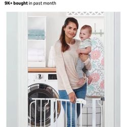 $20 · New!!!! Regalo Safety 38" Baby Gate for Doorways & Bottom of Stairs, Pressure Mount Design, white 