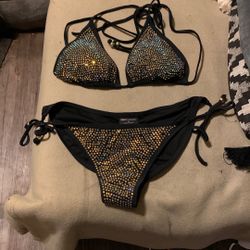 Never Been Worn Frederic’s Of Hollywood Rhinestone Bikini 