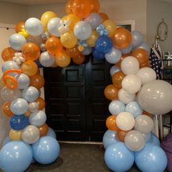 Balloon Arch Ready For A Birthday Party Or Just A Party