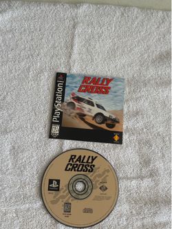 Sony PlayStation 1 Rally Cross game