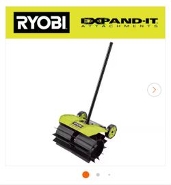 NEW IN BOX RYOBI Expand-It Rubber Sweeper Attachment