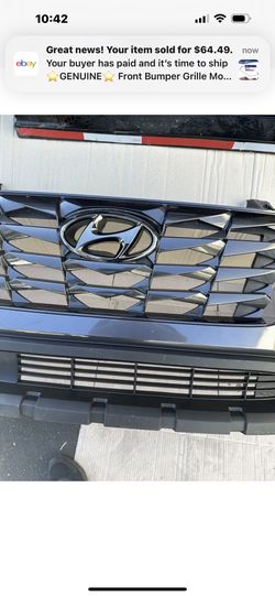 GENUINE 2022 2023 Hyundai Tucson Front Bumper Cover WITH GRILLE