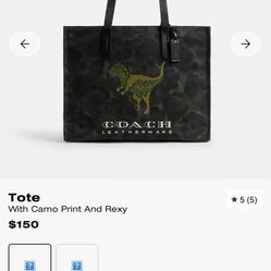 Coach Tote. New 
