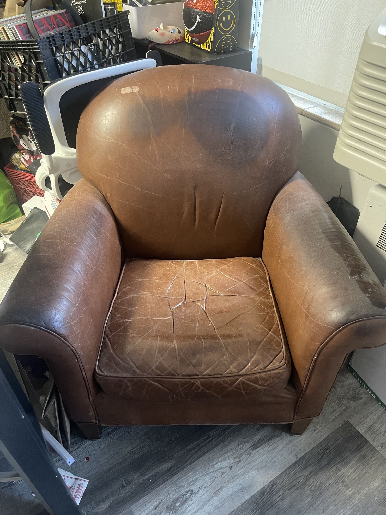 Vintage leather chair