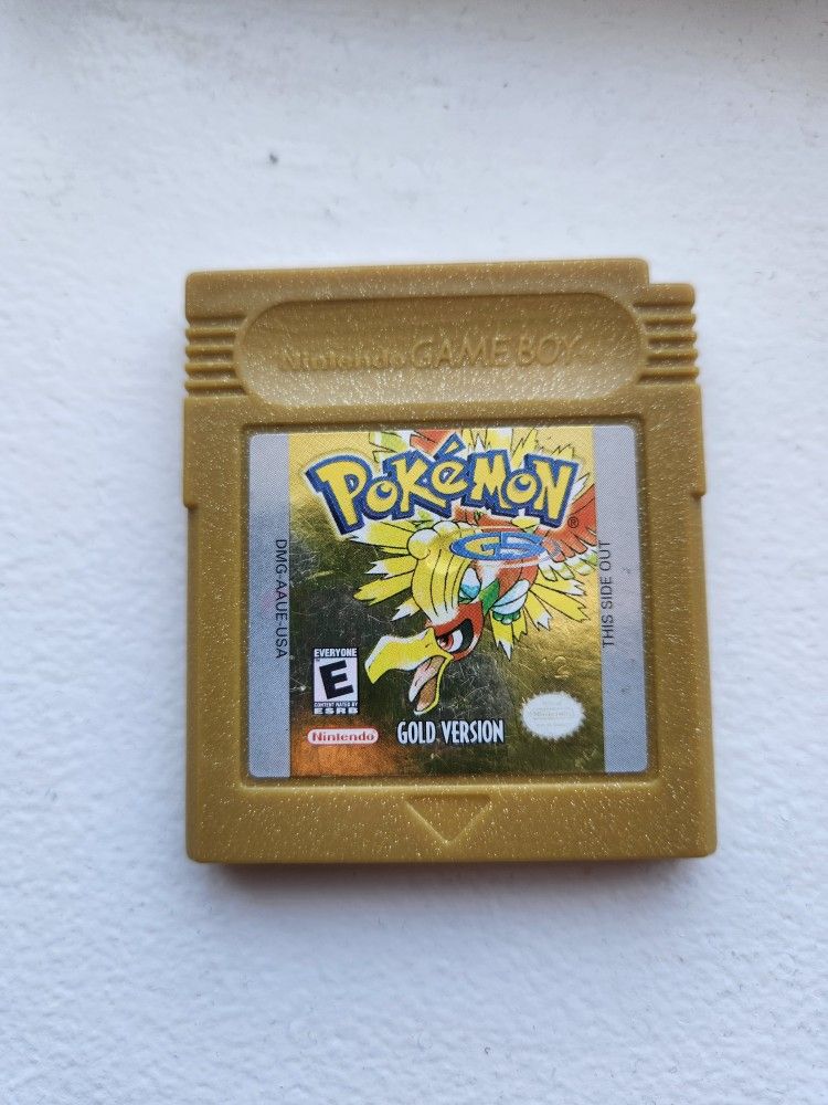 Original Gameboy Pokemon Gold - Read Description