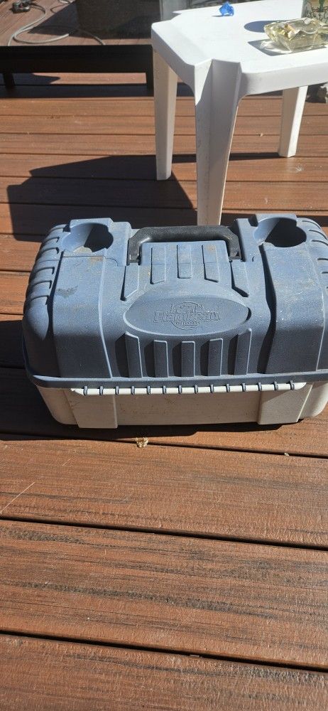Fishing Tackle Box with Lures