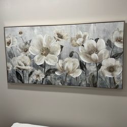Floral wall art