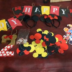 Minnie Mouse Birthday Decor