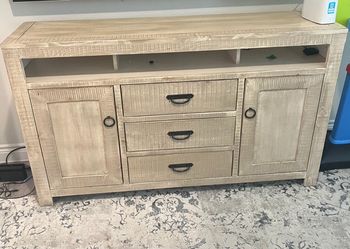 Hutch entertainment center