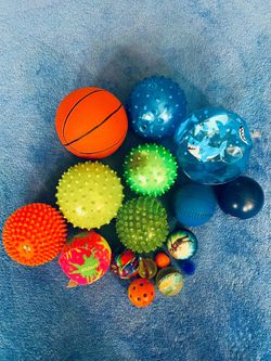 Sensory And Beach Balls, 17 Counts 