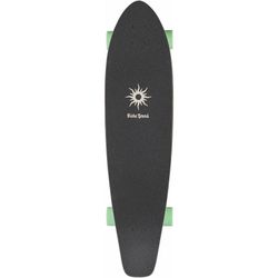 Globe Blazer XL Complete Cruising Longboard Skateboard, Mint Green Wheels