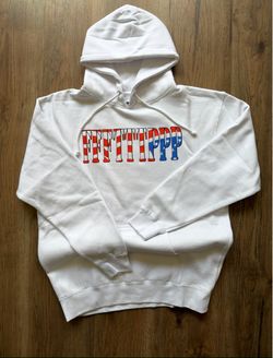 FTP WHITE “FFFTTTPPP” FLAG MENS HOODIE 2019