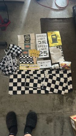 Dirt Bike Or Race Car Party Decor