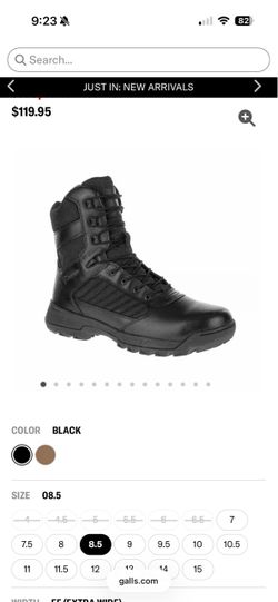 Bates Tactical Sport 2 Tall Side-Zip Boots