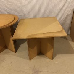 (2) Chipboard Tables