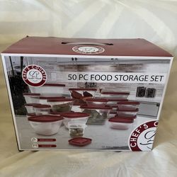 CHEF’s COUNTER 50pc Food Storage Set
