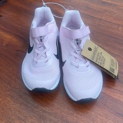 New  Kids Pink Nikes 