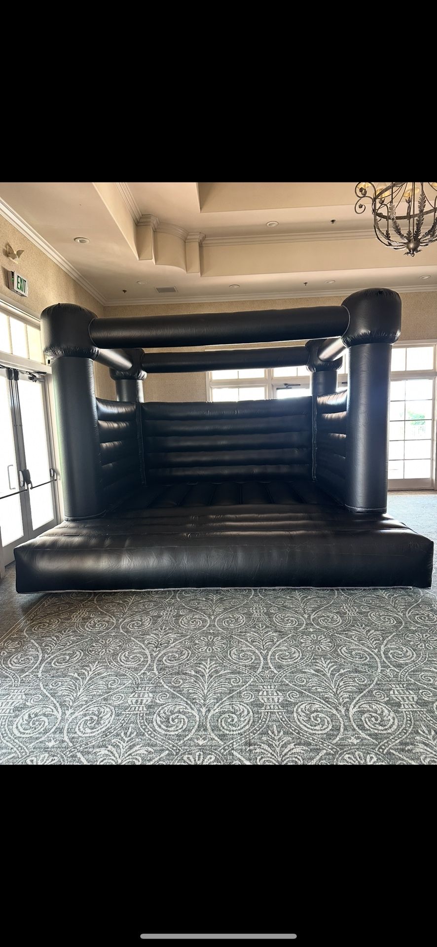 Black Jumper / Bounce House
