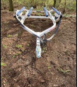 Double jet ski trailer