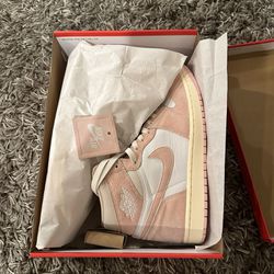 Air Jordan 1 Washed Pink W12/M10.5 DS 10/10